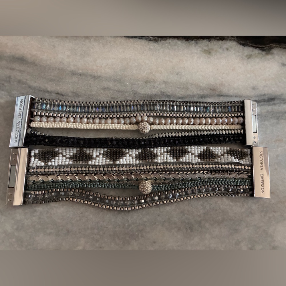 Victoria Emerson wrap bracelets